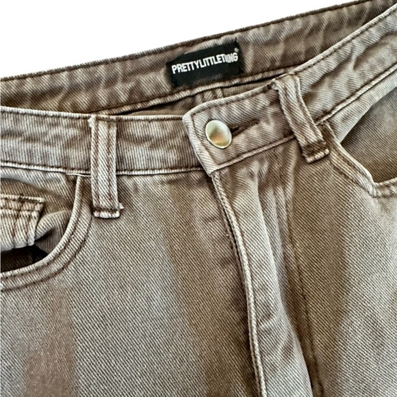 Pretty Little Thing Botton Side Slit Pants size 36 - Picture 6 of 16